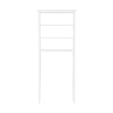 Alaterre Furniture Dover Over Toilet Organizer with Open Shelving ANDO72WH